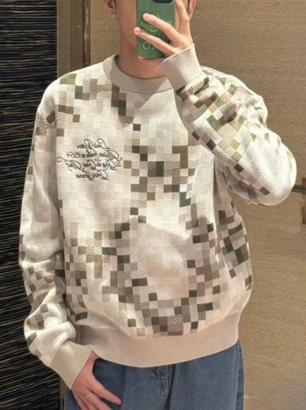 Louis Vuitton - Мужская кофта свитер DZ_1302LV6