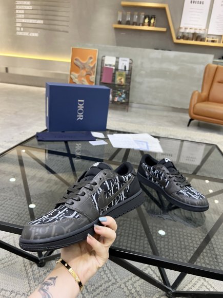 Dior & Nike Air - Мужские кроссовки RU_1205DI5 Dior & Nike Air - Мужские кроссовки RU_1205DI5