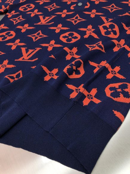 Louis Vuitton - Мужская трикотажная футболка майка поло DZ_2203LV14 Louis Vuitton - Мужская трикотажная футболка майка поло DZ_2203LV14