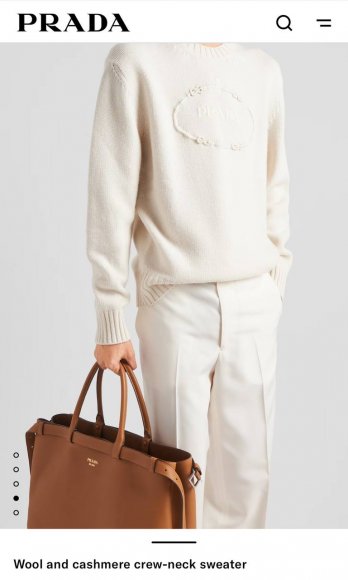 Prada - Мужская кофта свитер DZ_3008PR9 Prada - Мужская кофта свитер DZ_3008PR9