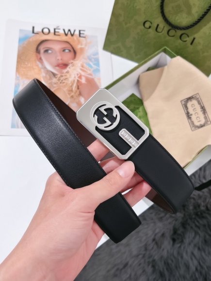 Gucci Мужской ремень 4.0см. RE_2103GU1