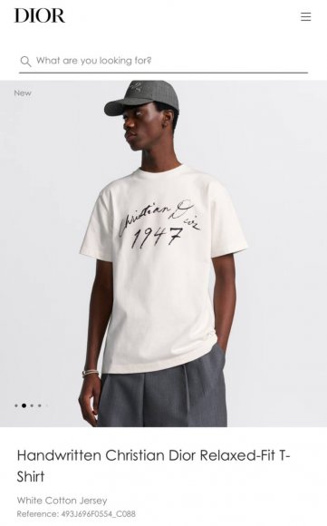 Dior - Мужская футболка майка DZ_0705DI2