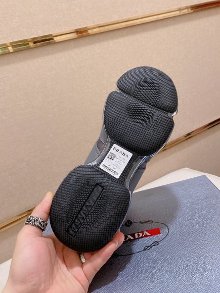 Prada - Мужские зимние ботинки кроссовки A1_0411PR2