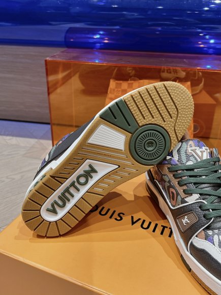 Louis Vuitton Trainer - Мужские кроссовки кеды MO_2612LV3