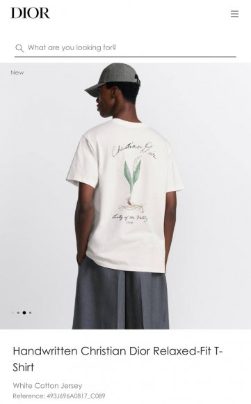 Dior - Мужская футболка майка DZ_0705DI3