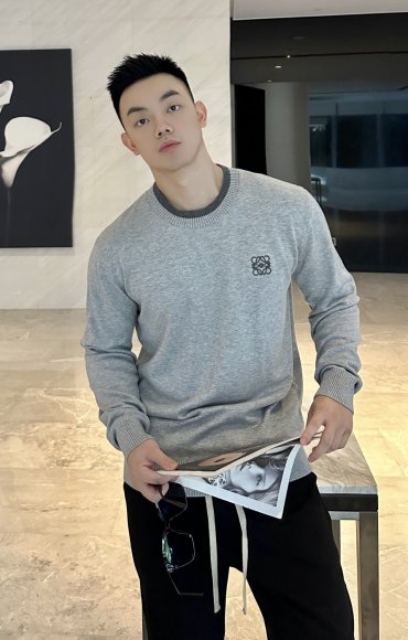 Loewe - Мужская шерстяная кофта свитер DZ_2410LO5 Loewe - Мужская шерстяная кофта свитер DZ_2410LO5