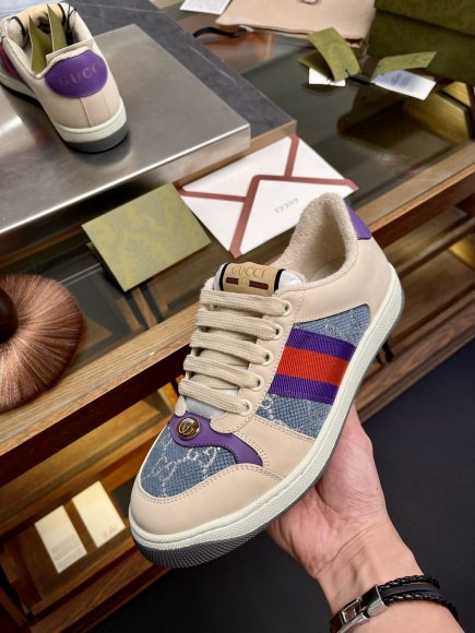 Gucci Screener Женские кеды R_0202GU6   Gucci Screener Женские кеды R_0202GU6