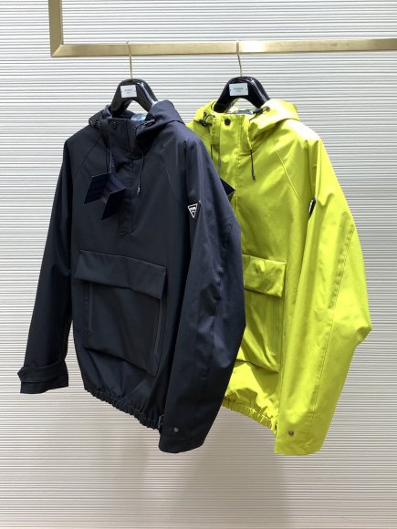 Prada - Мужская куртка ветровка анорак TI_2309PR8