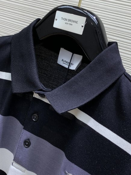 Burberry - Мужская майка футболка поло TI_1106BU10 Burberry - Мужская майка футболка поло TI_1106BU10