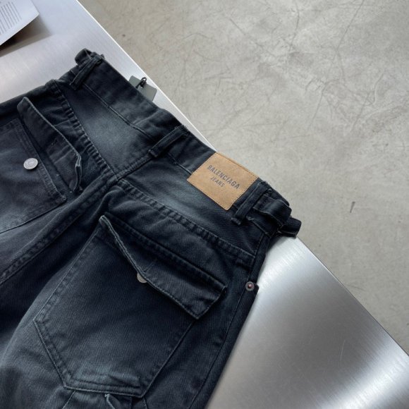 Balenciaga - Мужские штаны джинсы AH_0408BA1 Balenciaga - Мужские штаны джинсы AH_0408BA1