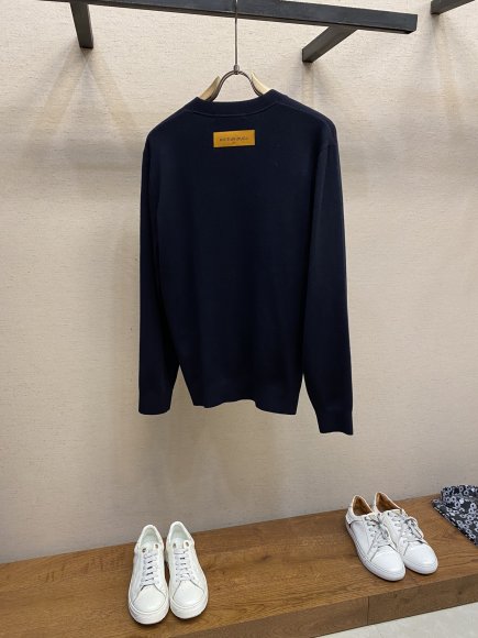 Louis Vuitton - Мужская шерстяная кофта свитер DZ_2410LV6 Louis Vuitton - Мужская шерстяная кофта свитер DZ_2410LV6
