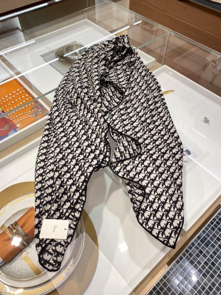 Dior - Кашемировый шарф платок JX_0412DI9 Dior - Кашемировый шарф платок JX_0412DI9