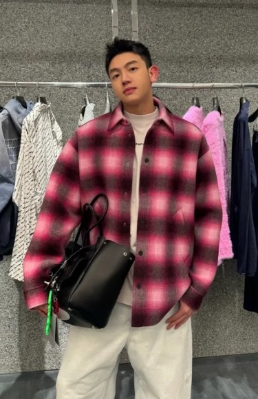 Balenciaga - Мужская рубашка куртка жакет DZ_1702BA2