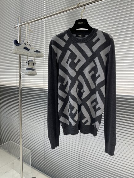 Fendi - Мужская шерстяная кофта свитер DZ_2612FE2