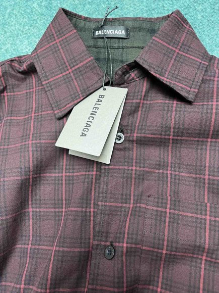 Balenciaga - Мужская двухсторонняя рубашка куртка DZ_2203BA19