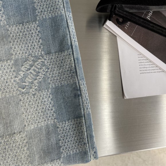 Louis Vuitton Damier Skate - Мужские штаны джинсы TJ_1906LV1 Louis Vuitton Damier Skate - Мужские штаны джинсы TJ_1906LV1