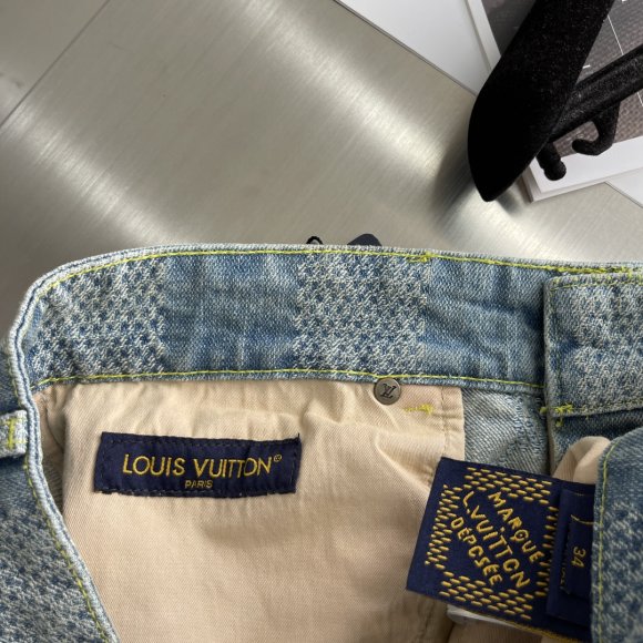 Louis Vuitton Damier Skate - Мужские штаны джинсы TJ_1906LV1 Louis Vuitton Damier Skate - Мужские штаны джинсы TJ_1906LV1