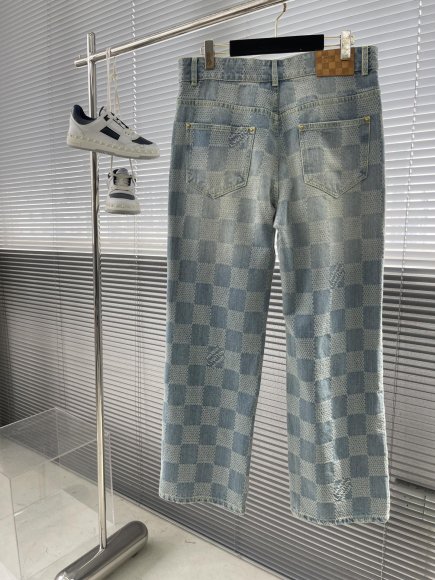 Louis Vuitton Damier Skate - Мужские штаны джинсы TJ_1906LV1 Louis Vuitton Damier Skate - Мужские штаны джинсы TJ_1906LV1