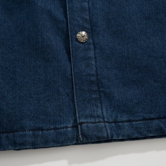 Chrome Hearts - Мужская джинсовая стеганая куртка ветровка ACE_1908CH6