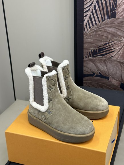 Louis Vuitton Aspen - Женские челси сапоги ботинки MO_0711LV2