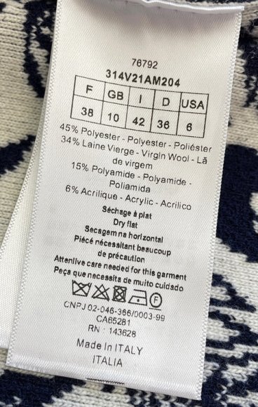 Dior - Женская кофта кардиган ZP_1806DI2 Dior - Женская кофта кардиган ZP_1806DI2