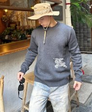 Burberry - Мужская шерстяная кофта свитер DZ_2410BU8