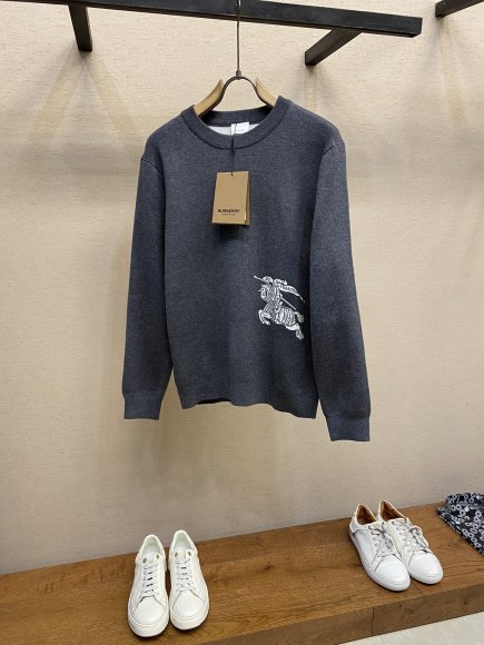 Burberry - Мужская шерстяная кофта свитер DZ_2410BU8