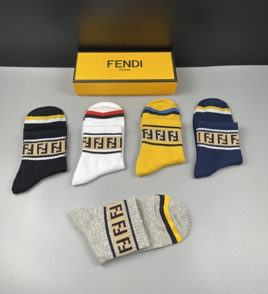 Fendi носки комплект 5 пар AC_0502FE14 Fendi носки комплект 5 пар AC_0502FE14