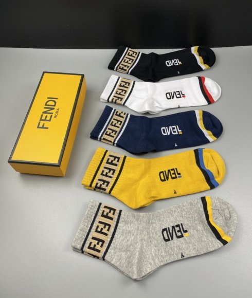 Fendi носки комплект 5 пар AC_0502FE14 Fendi носки комплект 5 пар AC_0502FE14