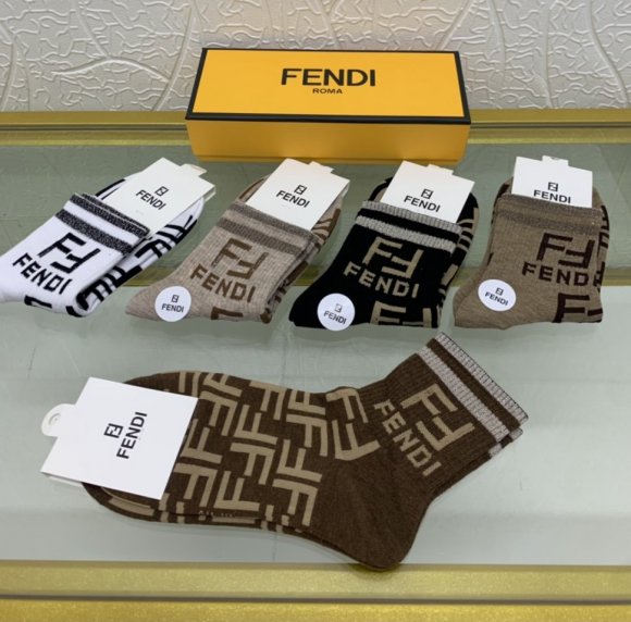 Fendi носки комплект 5 пар AC_0502FE14 Fendi носки комплект 5 пар AC_0502FE14