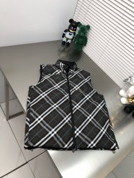 Burberry - Мужской двусторонний жилет пуховик DZ_0512BU2
