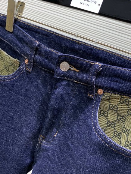 Gucci - Мужские штаны джинсы TI_0711GU4 Gucci - Мужские штаны джинсы TI_0711GU4