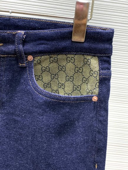 Gucci - Мужские штаны джинсы TI_0711GU4