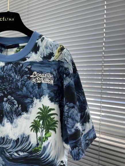 Louis Vuitton Surf - Мужская футболка майка TJ_2207LV7