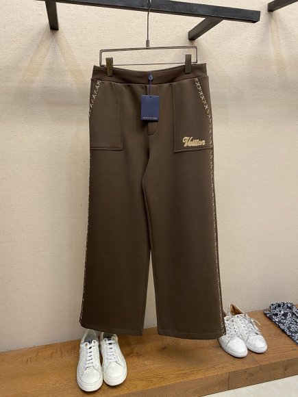 Louis Vuitton - Мужские трикотажные штаны брюки DZ_1109LV6 Louis Vuitton - Мужские трикотажные штаны брюки DZ_1109LV6