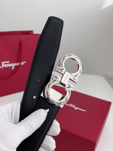 Salvatore Ferragamo ремень 3.5см RE_1212SV2 Salvatore Ferragamo ремень 3.5см RE_1212SV2