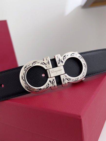 Salvatore Ferragamo ремень 3.5см RE_1212SV2 Salvatore Ferragamo ремень 3.5см RE_1212SV2