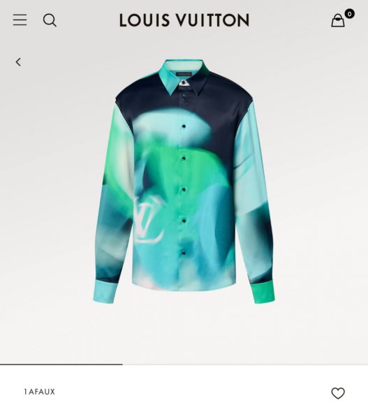 Louis Vuitton - Мужская рубашка ACE_1103LV7 Louis Vuitton - Мужская рубашка ACE_1103LV7