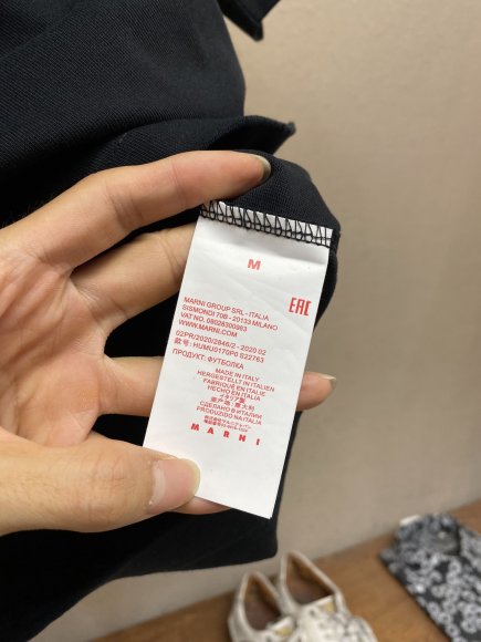 Marni - Мужская футболка майка DZ_0705MA9 Marni - Мужская футболка майка DZ_0705MA9