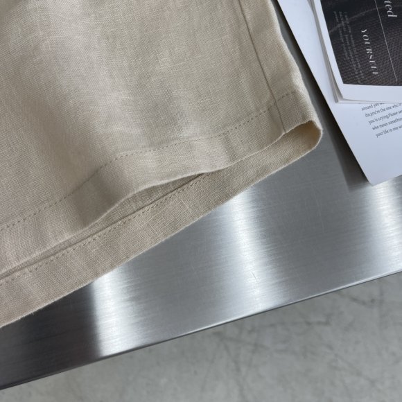 Ermenegildo Zegna - Мужские льняные шорты TJ_0207EZ8 Ermenegildo Zegna - Мужские льняные шорты TJ_0207EZ8