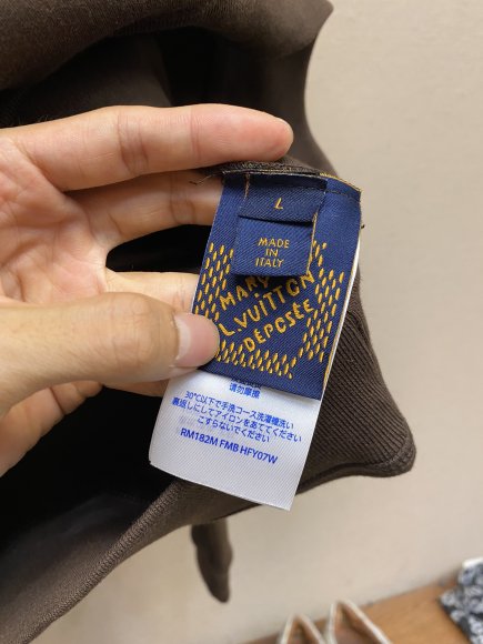 Louis Vuitton Embellished - Мужская кофта худи толстовка DZ_1109LV7