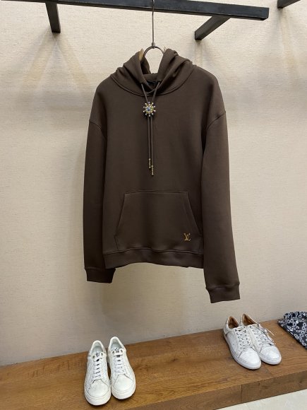 Louis Vuitton Embellished - Мужская кофта худи толстовка DZ_1109LV7 Louis Vuitton Embellished - Мужская кофта худи толстовка DZ_1109LV7
