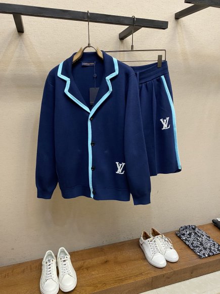 Louis Vuitton Signature - Мужские трикотажные шорты DZ_0504LV4