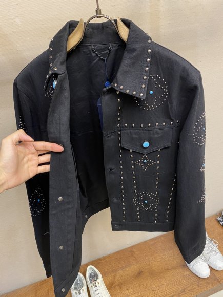 Louis Vuitton - Мужская джинсовая рубашка куртка DZ_1109LV8