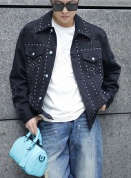 Louis Vuitton - Мужская джинсовая рубашка куртка DZ_1109LV8