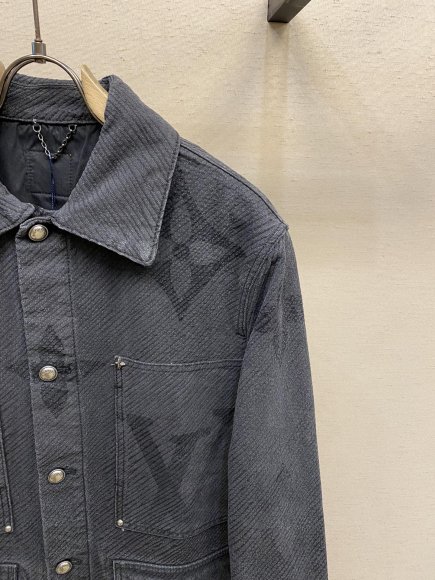 Louis Vuitton - Мужская джинсовая куртка рубашка (костюм джинсы) DZ_2111LV5