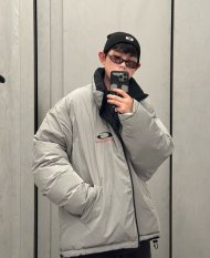 Balenciaga - Мужская двусторонняя куртка пуховик DZ_0512BA5