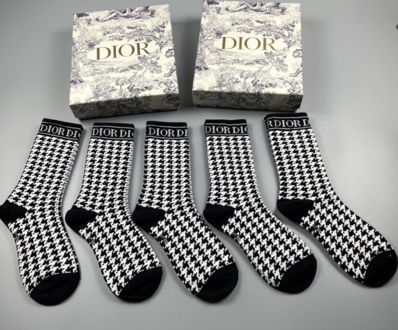 Dior носки комплект 5 пар AC_0502DI16 Dior носки комплект 5 пар AC_0502DI16