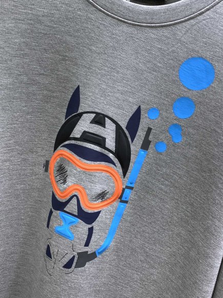 Hermes - Мужская кофта свитшот TI_2811HE6 Hermes - Мужская кофта свитшот TI_2811HE6