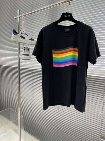 Balenciaga - Мужская футболка майка TJ_2207BA10 Balenciaga - Мужская футболка майка TJ_2207BA10